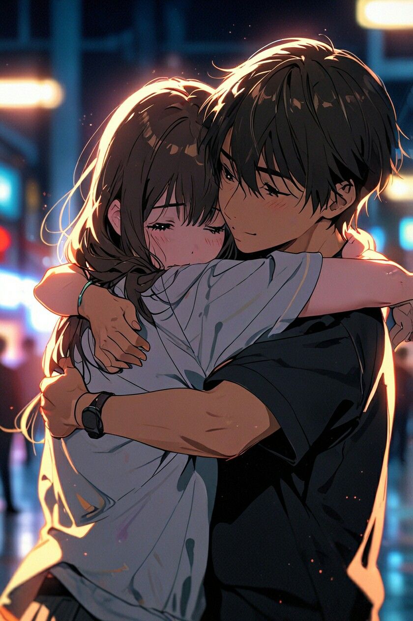 anime couple happy moments dp for memories