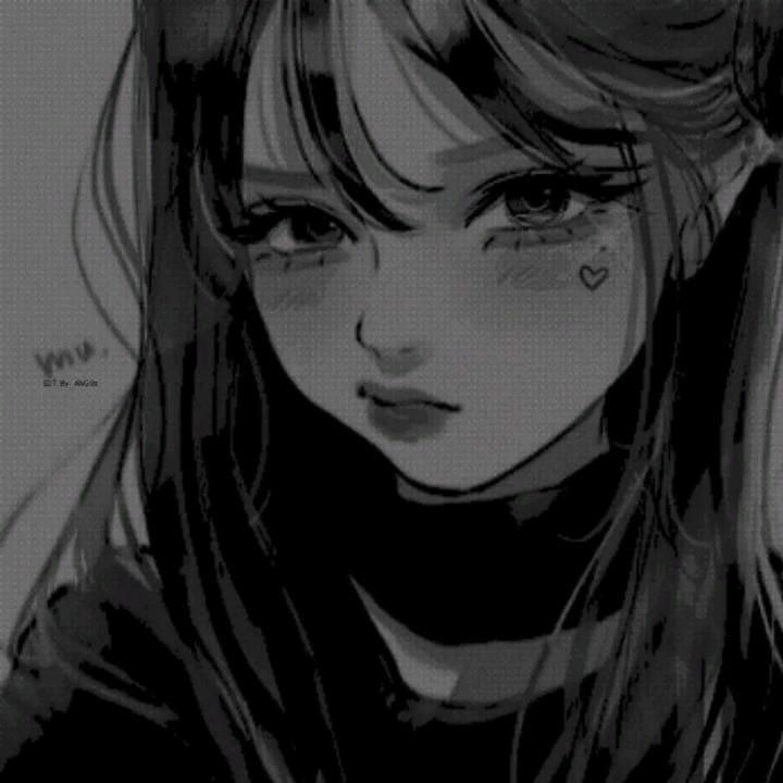 charming dark anime girl dp captivating hearts