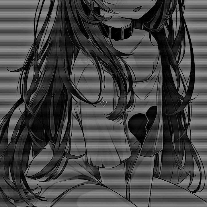 cool style dark anime girl dp that impresses
