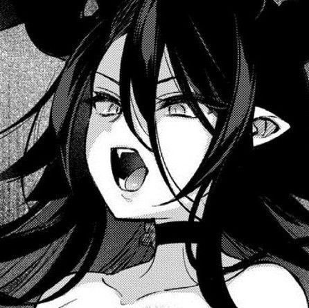 daring dark anime girl dp showcasing bravery