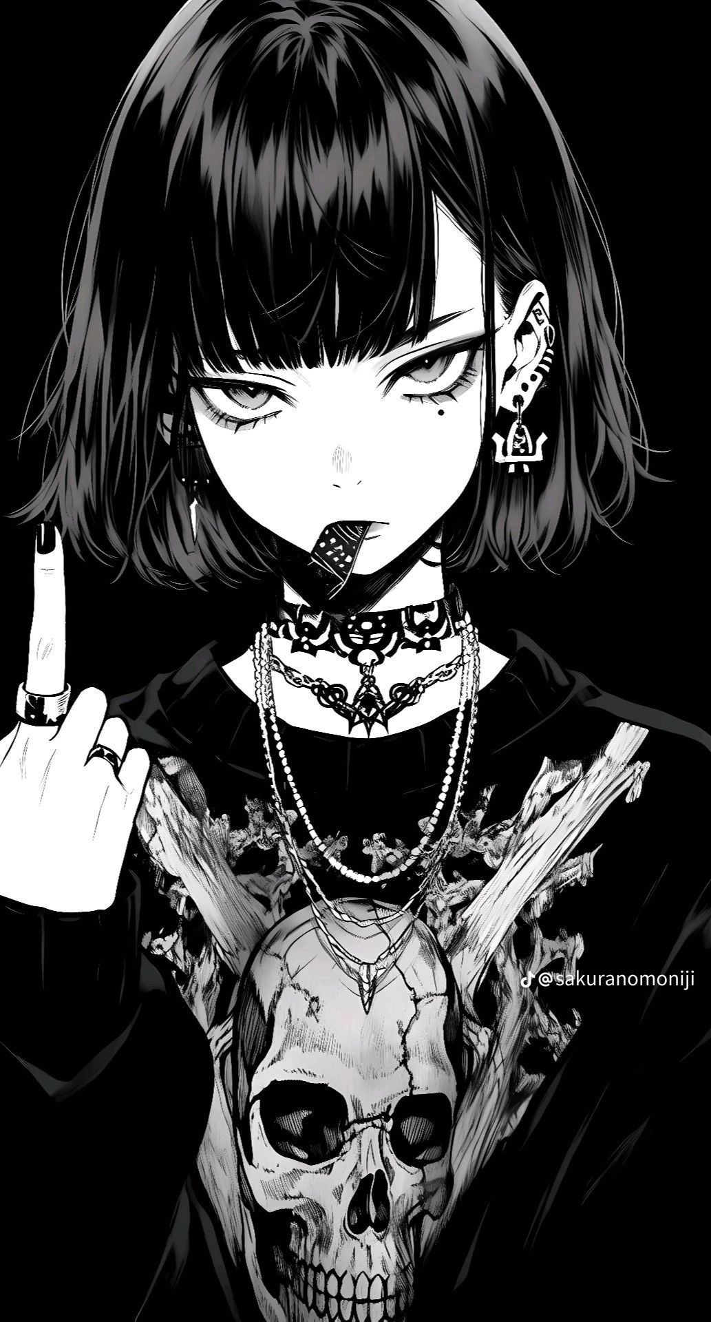 dreamscape dark anime girl dp representing fantasy