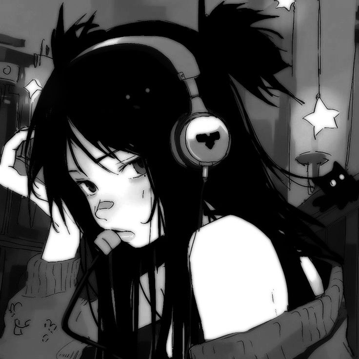 seductive dark anime girl dp capturing allure