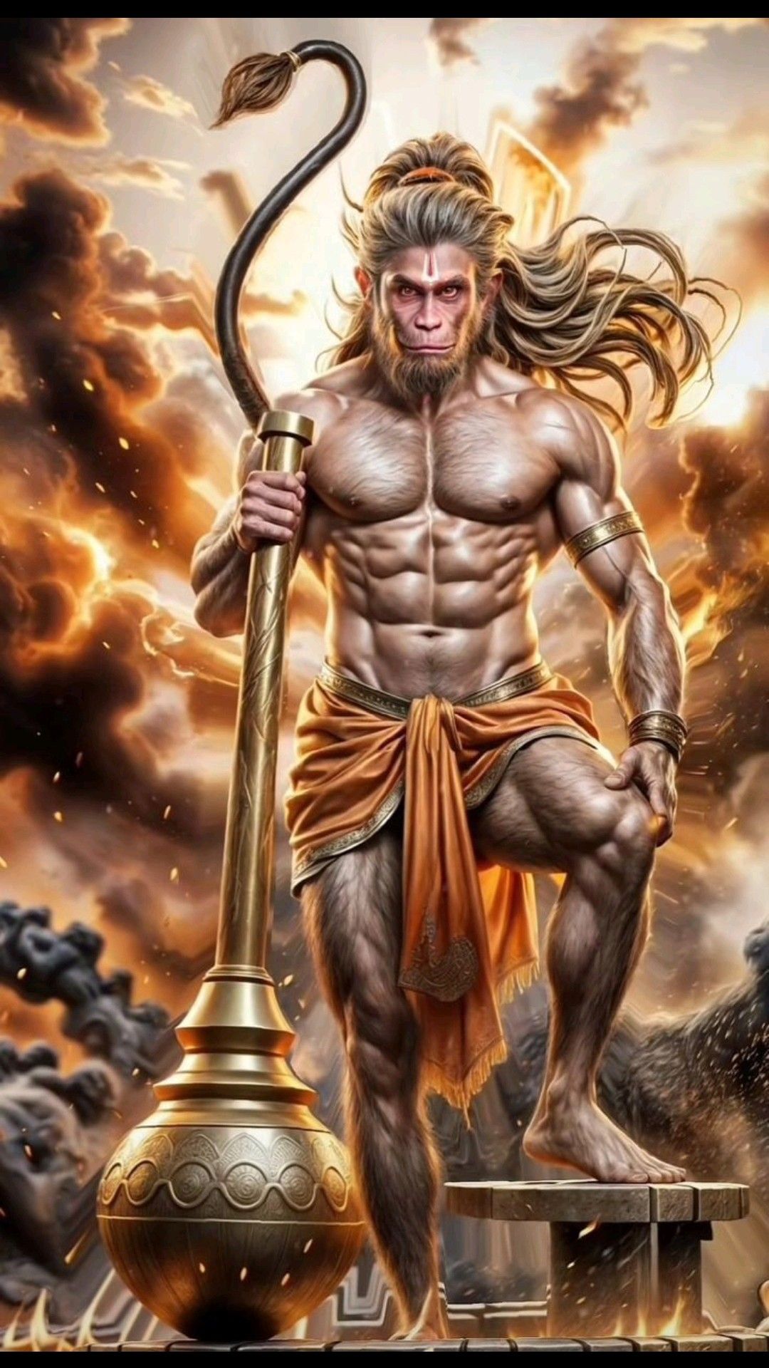 5 mukhi hanuman ji photo