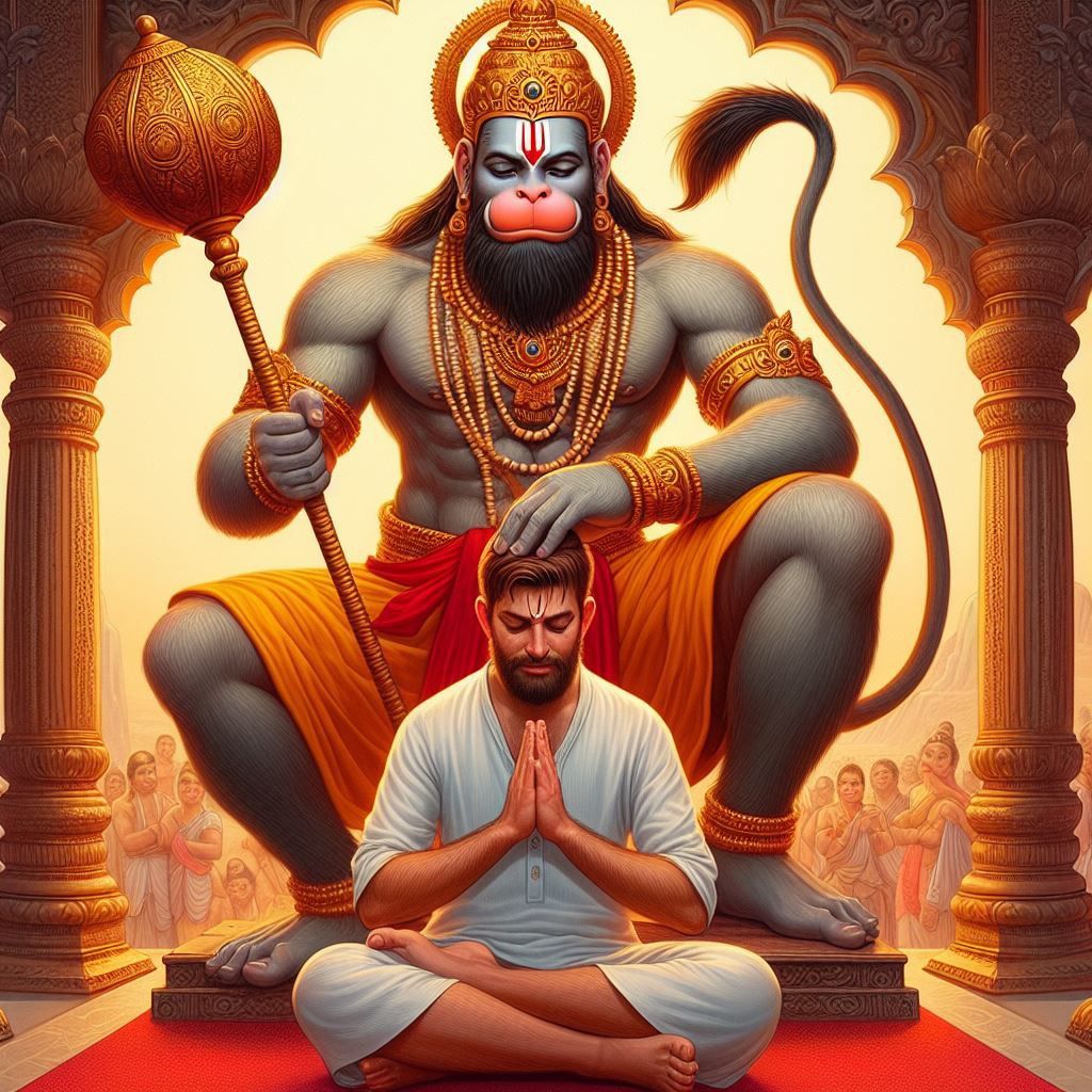 face hanuman ji photo