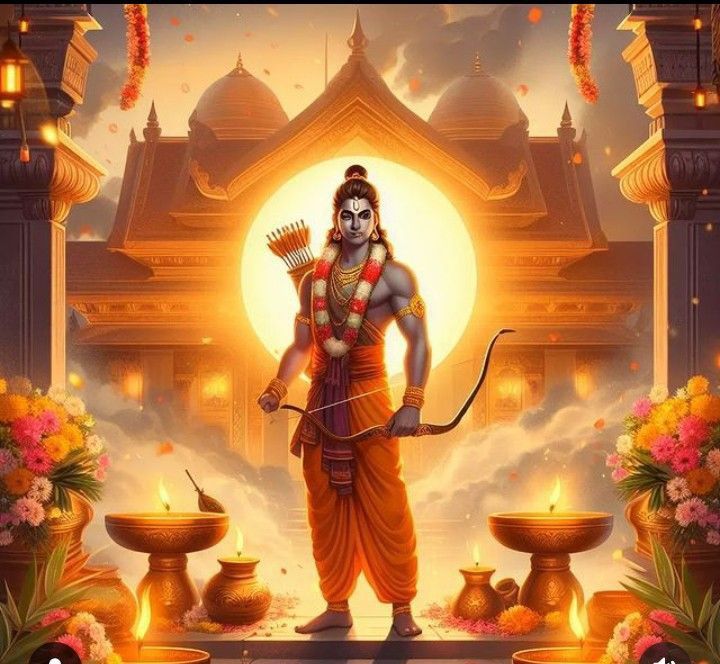 hd wallpaper jai shree ram dp