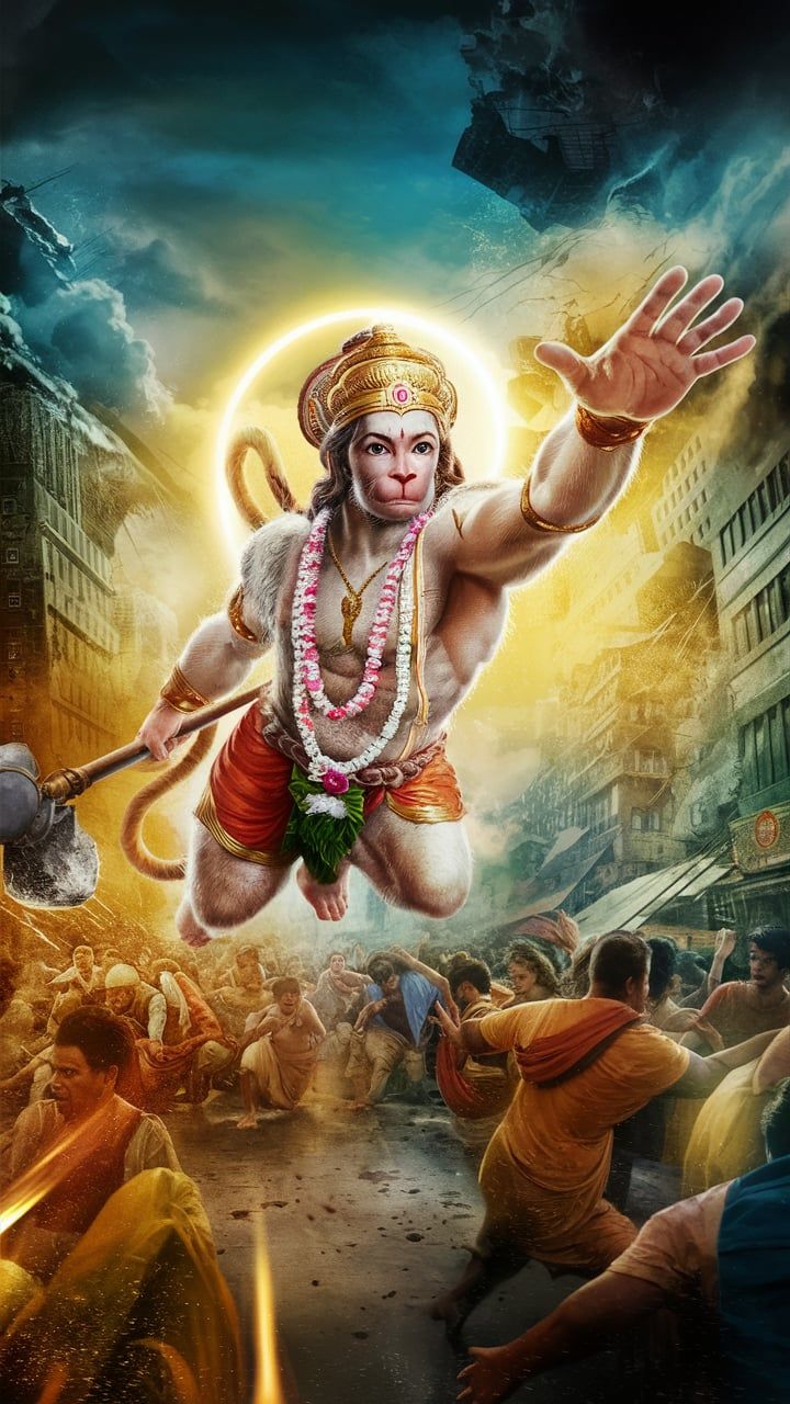 khatarnak hanuman ji ki photo