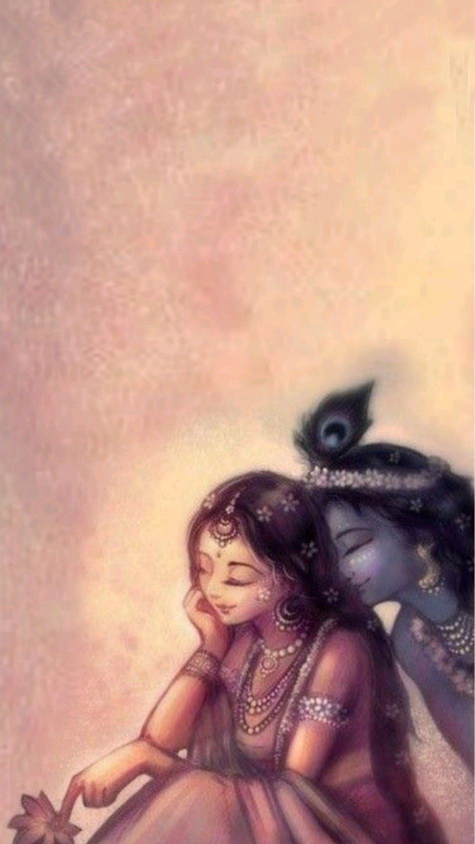 radha krishna hand images