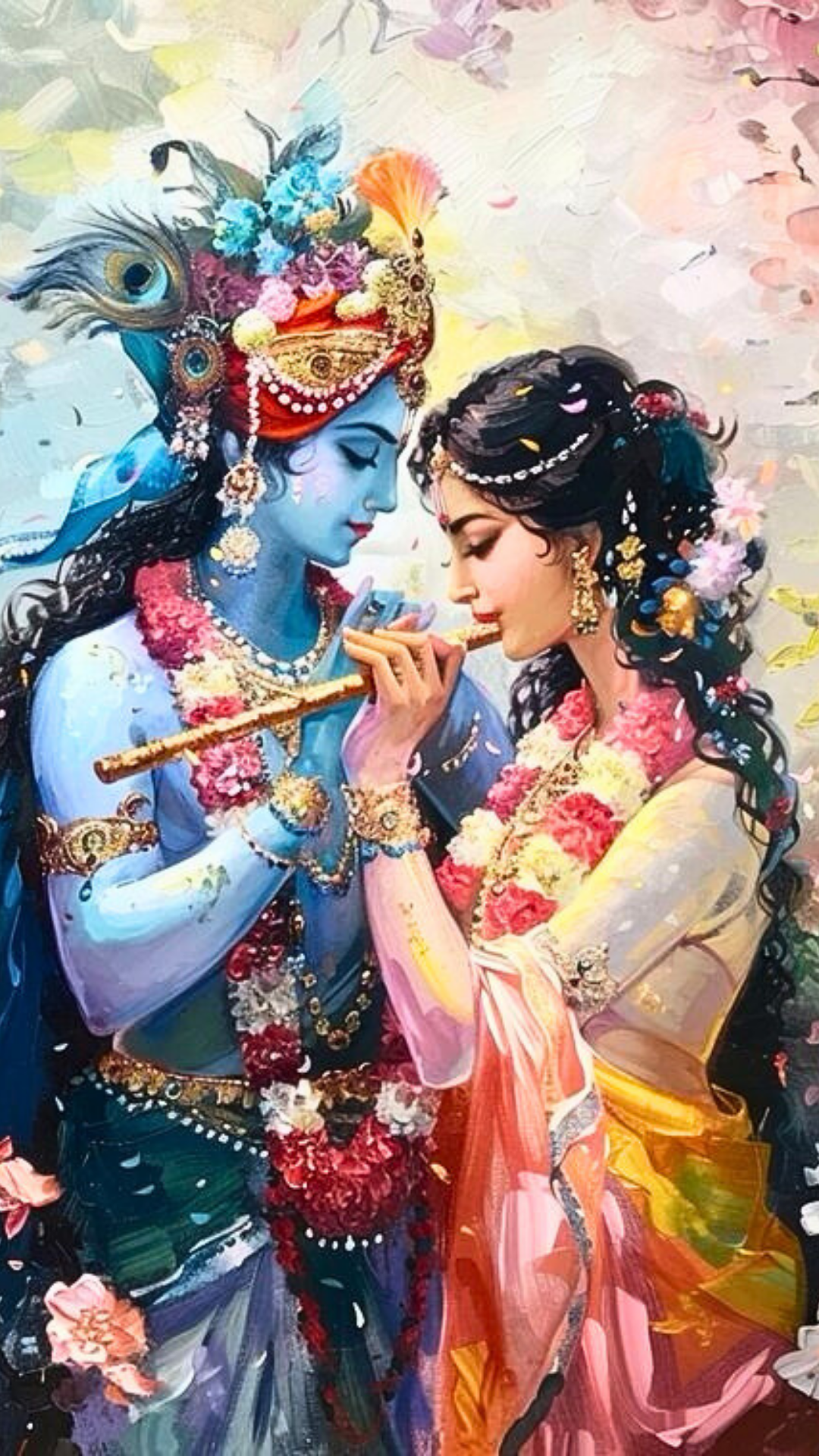 radha krishna holi images