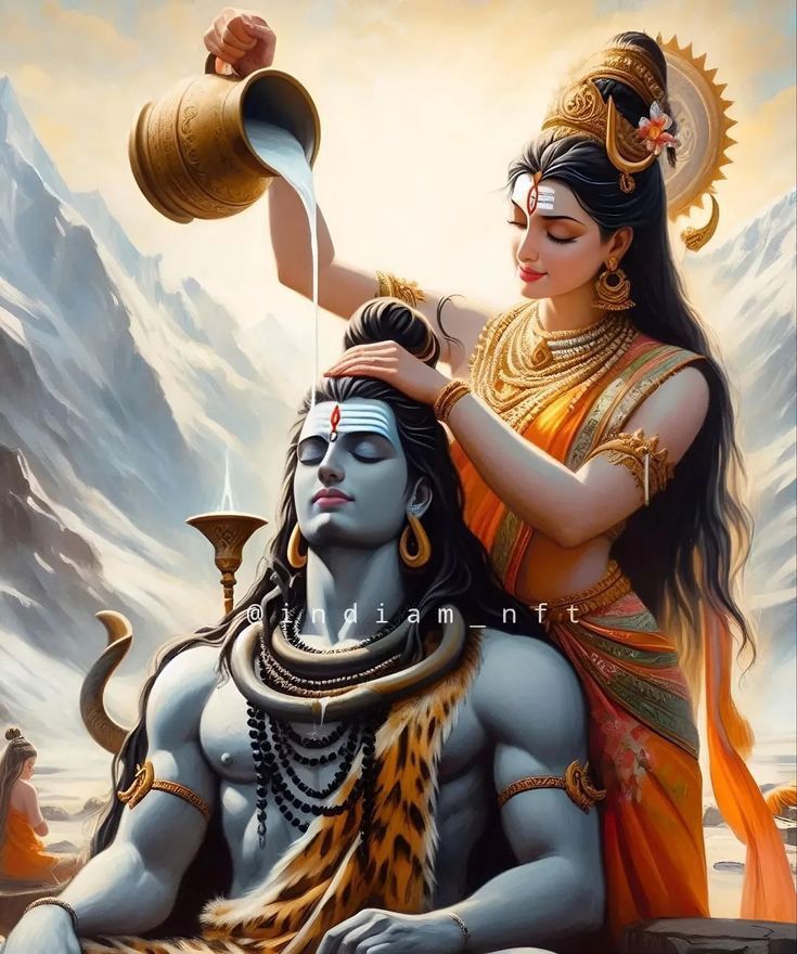 shiv parvati images love dp